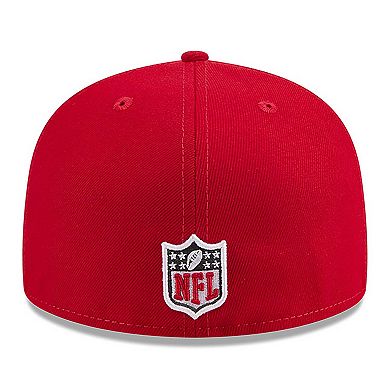 Men's New Era  Red Tampa Bay Buccaneers 2024 NFL Draft 59FIFTY Fitted Hat