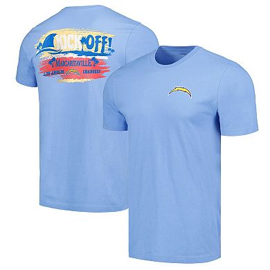 Men's Margaritaville Blue Los Angeles Chargers T-Shirt