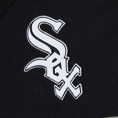 Men's Mitchell & Ness Black Chicago White Sox Head Coach Pullover Hoodie