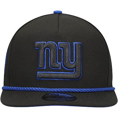 Men's New Era Black New York Giants Captain Snapback Hat