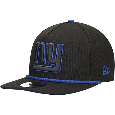 Men's New Era Black New York Giants Captain Snapback Hat