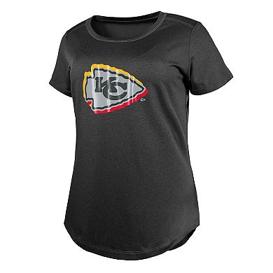 Women's New Era  Charcoal Kansas City Chiefs 2024 NFL Draft T-Shirt