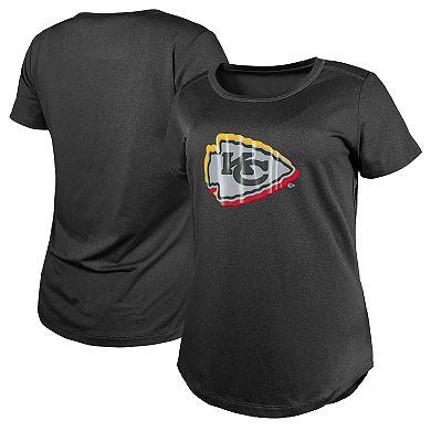 Women's New Era  Charcoal Kansas City Chiefs 2024 NFL Draft T-Shirt