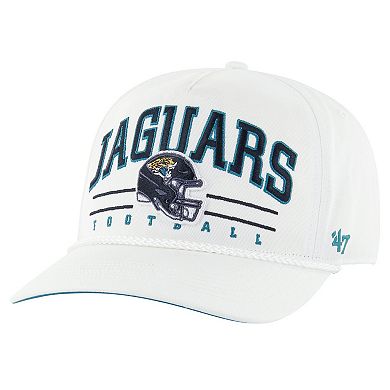 Men's '47 White Jacksonville Jaguars Roscoe Hitch Adjustable Hat