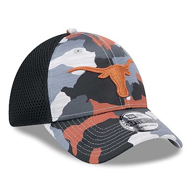 Men's New Era Camo/Black Texas Longhorns Active 39THIRTY Flex Hat