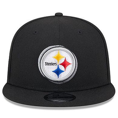 Men's New Era  Black Pittsburgh Steelers 2024 NFL Draft 9FIFTY Snapback Hat