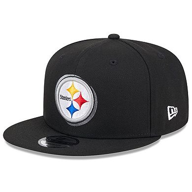 Men's New Era  Black Pittsburgh Steelers 2024 NFL Draft 9FIFTY Snapback Hat