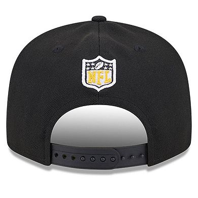 Men's New Era  Black Pittsburgh Steelers 2024 NFL Draft 9FIFTY Snapback Hat