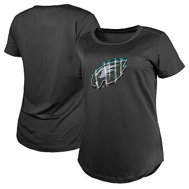 Women's New Era  Charcoal Philadelphia Eagles 2024 NFL Draft T-Shirt