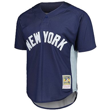 Men's Mitchell & Ness Mariano Rivera Navy New York Yankees Cooperstown Collection 2009 Batting Practice Jersey