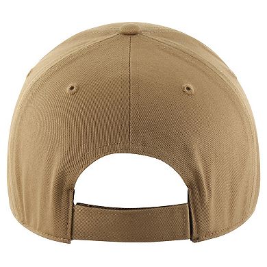 Men's '47 Tan Seattle Seahawks Ballpark MVP Adjustable Hat