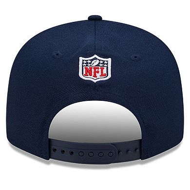 Men's New Era  Navy New England Patriots 2024 NFL Draft 9FIFTY Snapback Hat