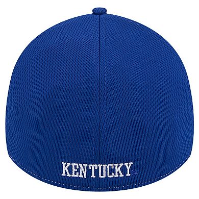 Men's New Era Heather Gray/Royal Kentucky Wildcats Two-Tone 39THIRTY Flex Hat