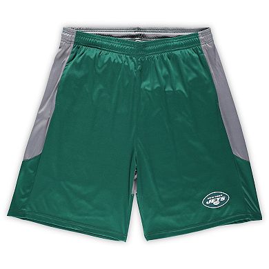 Men's Fanatics Green New York Jets Big & Tall Team Logo Shorts