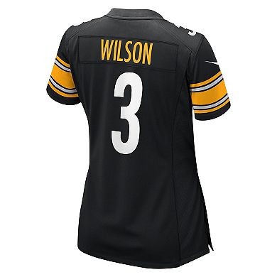 Women's Nike Russell Wilson Black Pittsburgh Steelers  Game Jersey