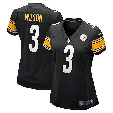 Women's Nike Russell Wilson Black Pittsburgh Steelers  Game Jersey