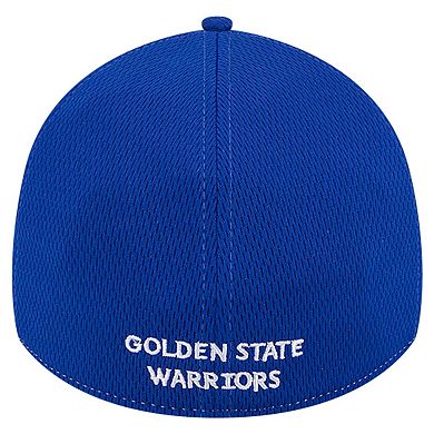 Men's New Era Heather Gray/Royal Golden State Warriors Two-Tone 39THIRTY Flex Hat