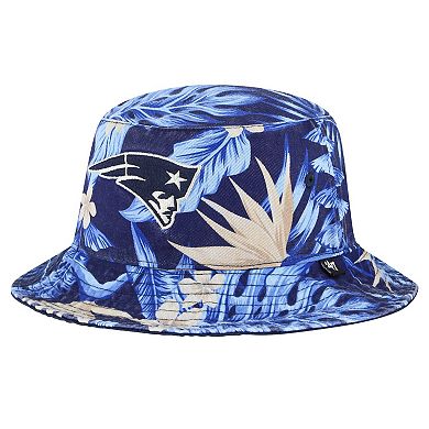 Men's '47 Navy New England Patriots Tropicalia Bucket Hat