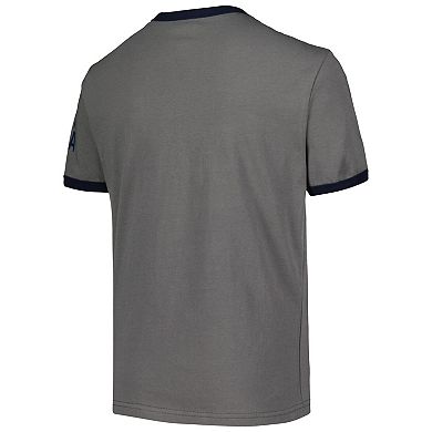 Youth Gray Team USA Single Arc Ringer T-Shirt