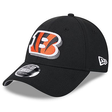 Men's New Era  Black Cincinnati Bengals 2024 NFL Draft 9FORTY Adjustable Hat