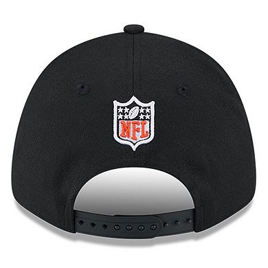 Men's New Era  Black Cincinnati Bengals 2024 NFL Draft 9FORTY Adjustable Hat