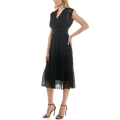 Women's Nanette Lepore Sleeveless Smocked Pleated Dress