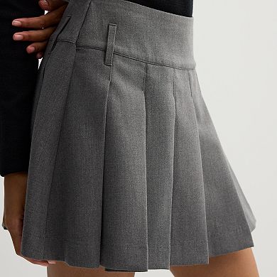 Juniors' SO® Pleated Skirt