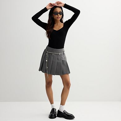 Juniors' SO® Pleated Skirt