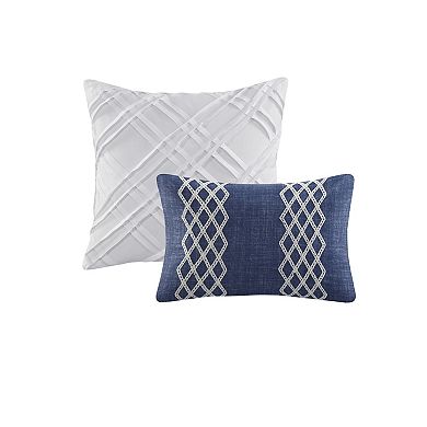 Madison Park Shay 6-PC Comforter Set With Throw Pillows