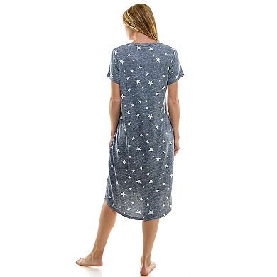 Women's Jaclyn Inc. V-Neck Sleepshirt