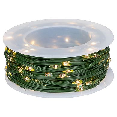Northlight 64.5-foot Multi-Function Warm White Christmas Fairy Lights on Green Wire