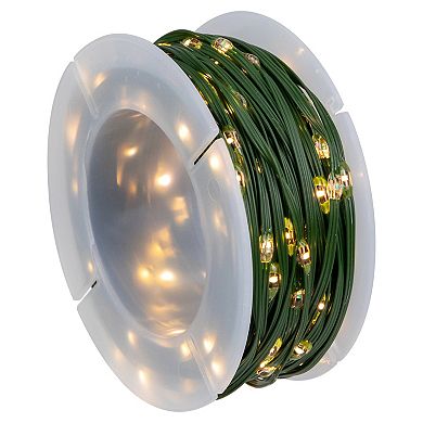 Northlight 64.5-foot Multi-Function Warm White Christmas Fairy Lights on Green Wire