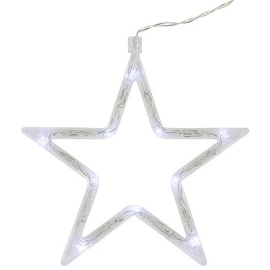 Northlight 8 ft. Christmas Stars LED Icicle Lights