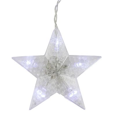 Northlight 8 ft. Christmas Stars LED Icicle Lights