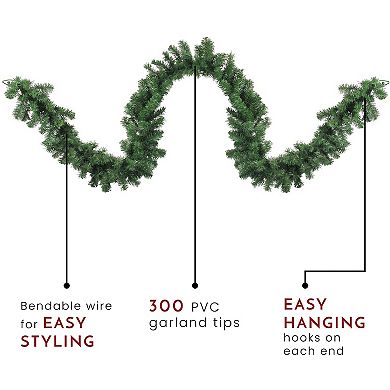 Northlight Deluxe Windsor Pine Artificial Christmas Garland