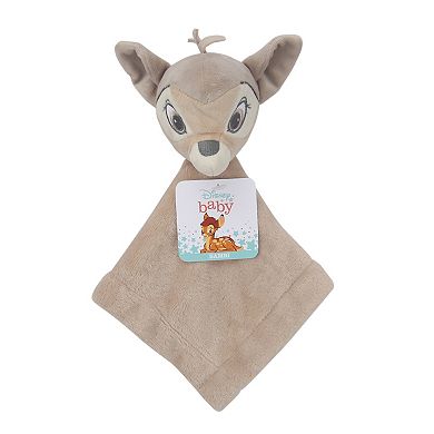 Lambs & Ivy Disney Baby Bambi Deer/fawn Security Blanket/lovey - Taupe