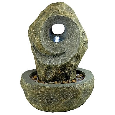Kandinsky Spiral Cascading Garden Fountain
