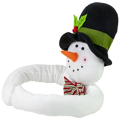 Northlight Plush Snowman Christmas Tree Topper