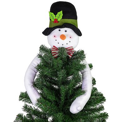 Northlight Plush Snowman Christmas Tree Topper