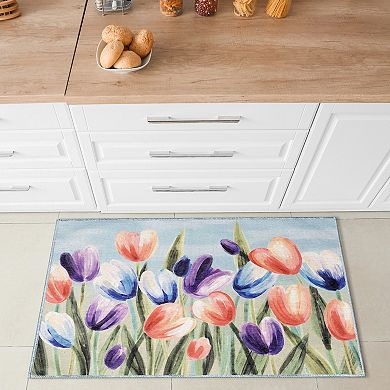 Liora Manne Impressions Tulips Indoor/Outdoor Mat