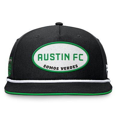 Men's Fanatics Branded Black Austin FC Iron Golf Snapback Hat