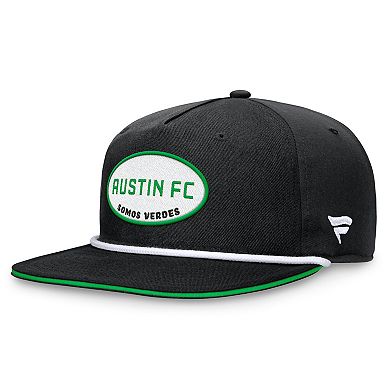 Men's Fanatics Branded Black Austin FC Iron Golf Snapback Hat
