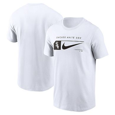 Men's Nike White Chicago White Sox Team Swoosh Lockup T-Shirt