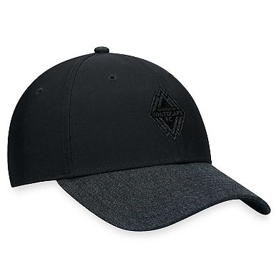 Men's Fanatics Branded Black/Charcoal Vancouver Whitecaps FC Iconic Flex Hat
