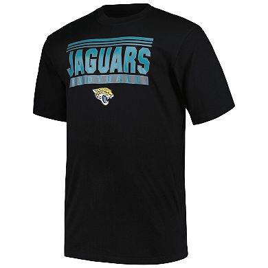 Men's Fanatics Branded Black Jacksonville Jaguars Big & Tall Pop T-Shirt