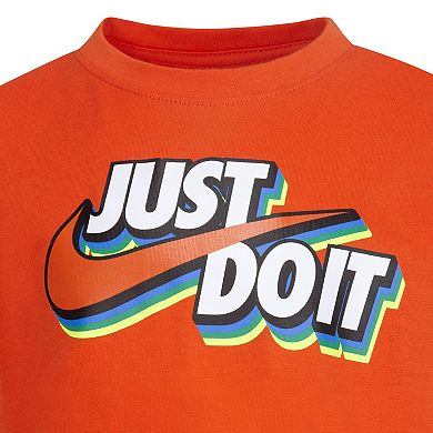 Boys 4-7 Nike "Just Do It." T-shirt & Shorts Set