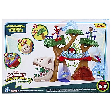 Hasbro Marvel Spidey and His Amazing Friends Dino-Webs Treehouse