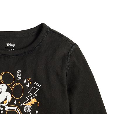 Toddler & Boys 4-12 Disney's Mickey Mouse Trick or Treat Long Sleeve Adaptive Graphic Tee by Jumping Beans®