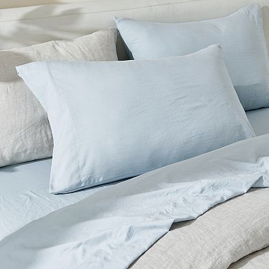 Patina Vie Maison Ultra-Soft Prewashed Microfiber Sheet Set with Pillowcases