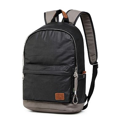 Tsd Brand Urban Light Coated Canvas Backpack